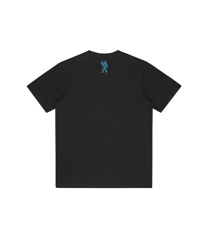 CAMO ARCH LOGO T-SHIRT - BLACK