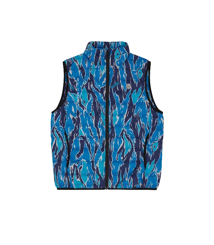 CAMO LIGHTWEIGHT VEST - BLUE