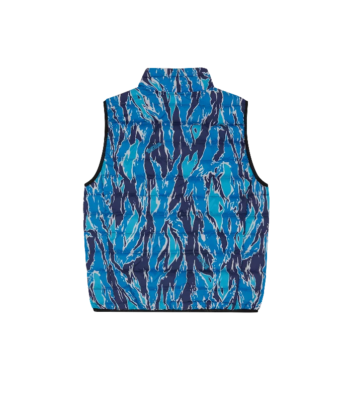 CAMO LIGHTWEIGHT VEST - BLUE