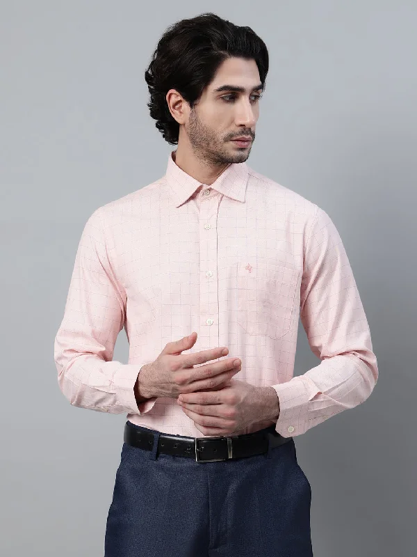 Cantabil Mens Pink Shirt