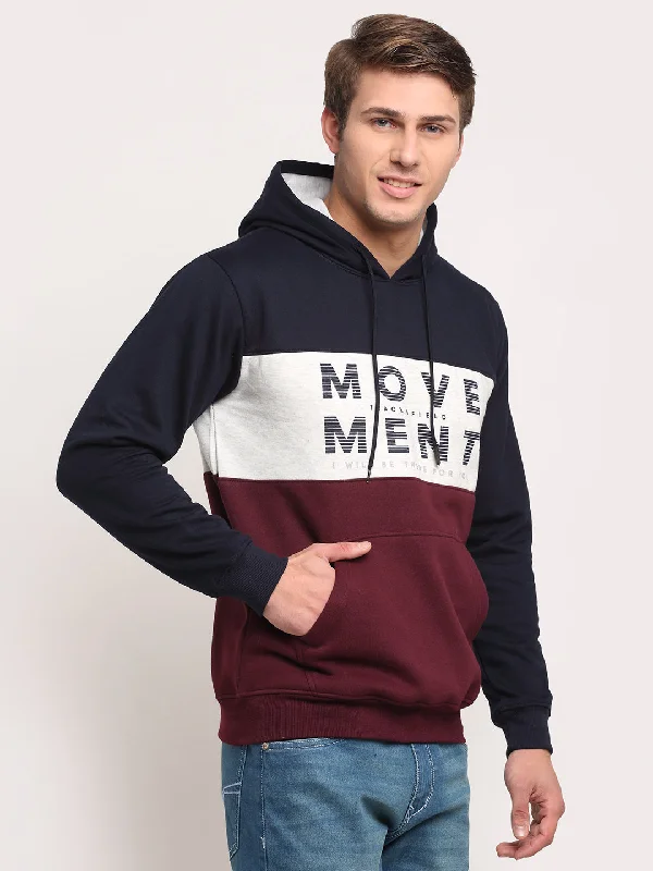 Cantabil Navy Sweatshirt for Men's