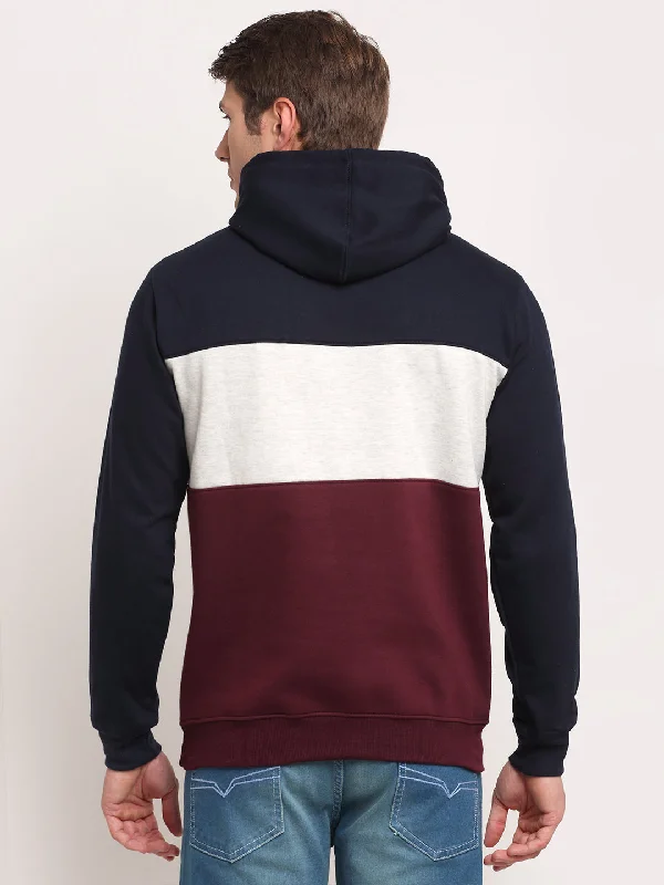 Cantabil Navy Sweatshirt for Men's