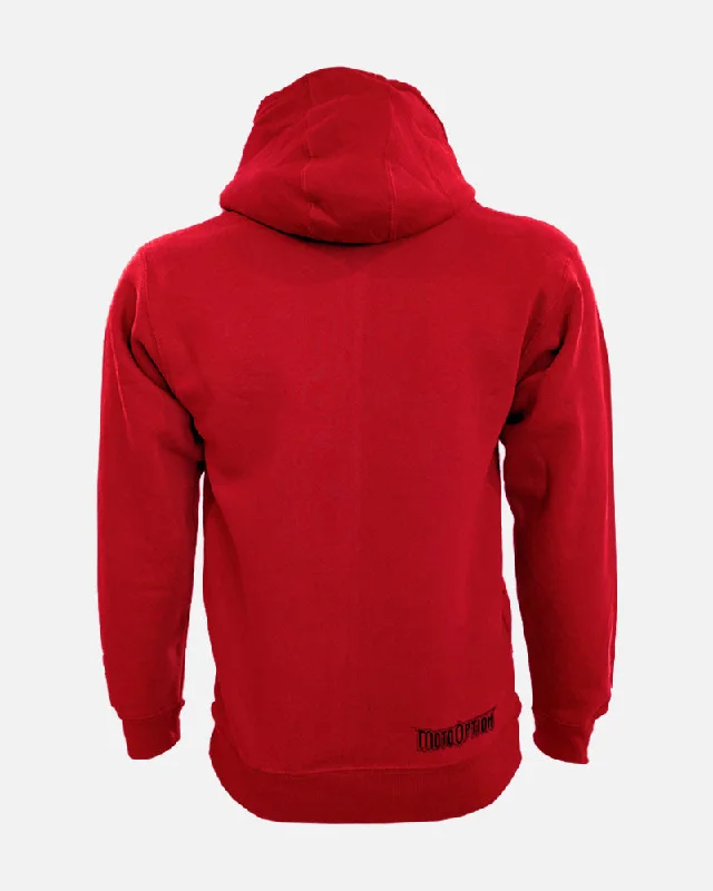 MENS CHAOS HOODIE - RED