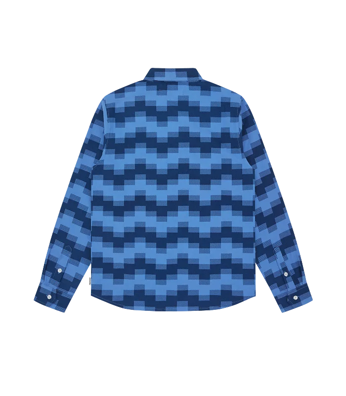 CHECK SHIRT - BLUE