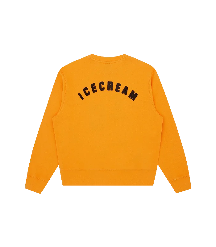 CHENILLE CREWNECK - ORANGE