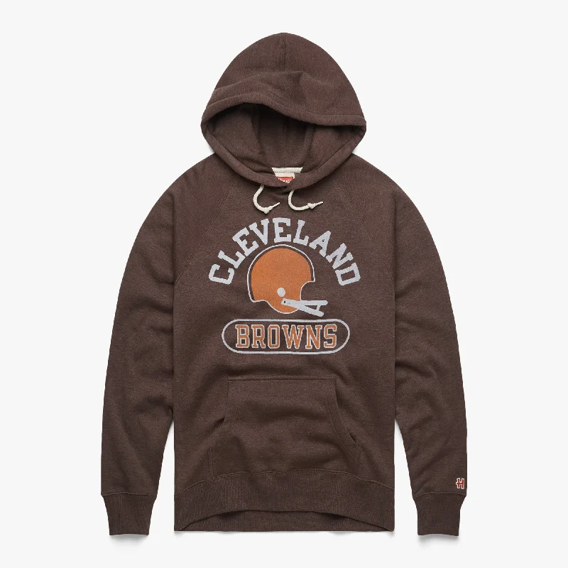 Cleveland Browns Throwback Helmet Hoodie