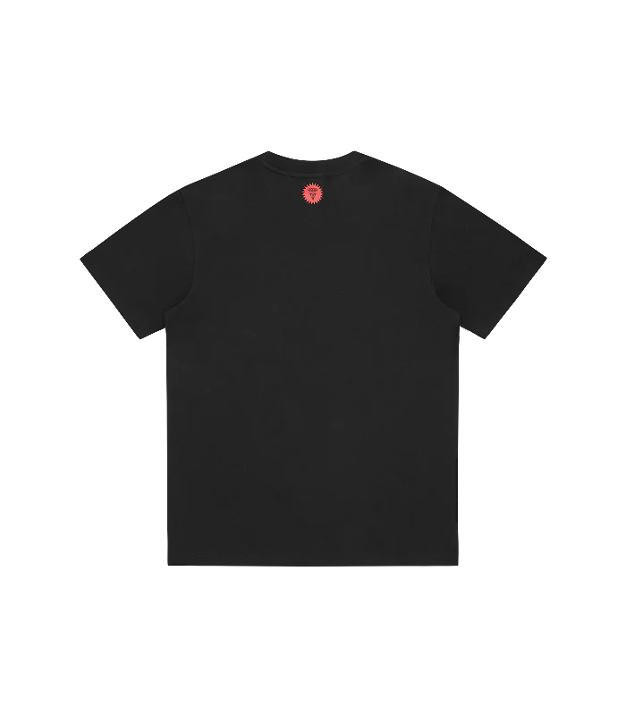 COLLEGE T-SHIRT - BLACK