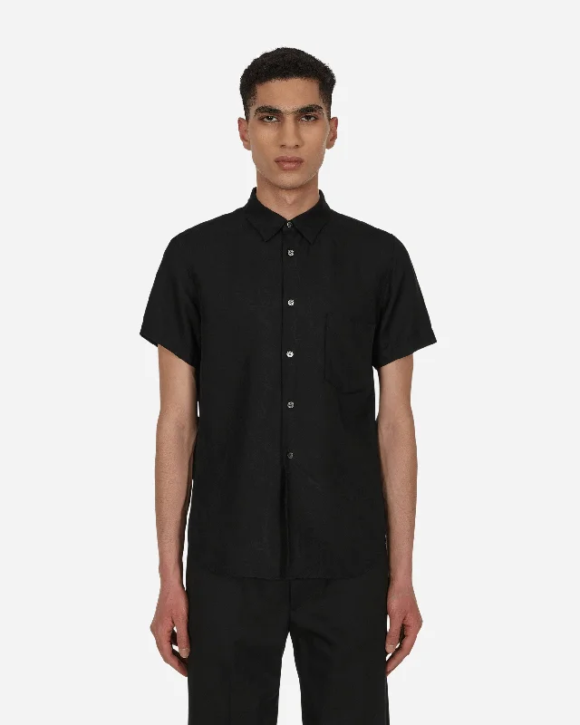 Cupro Shortsleeve Shirt Black