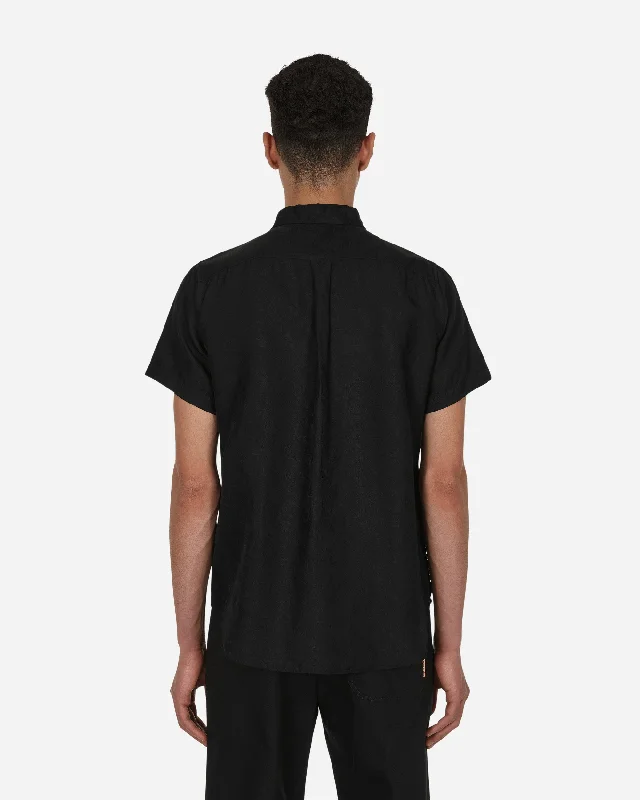 Cupro Shortsleeve Shirt Black