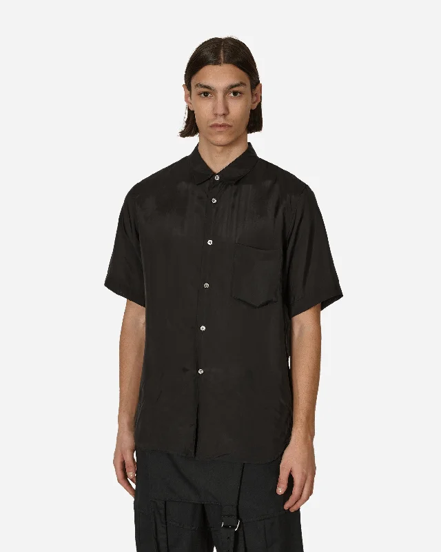 Cupro Shortsleeve Shirt Black