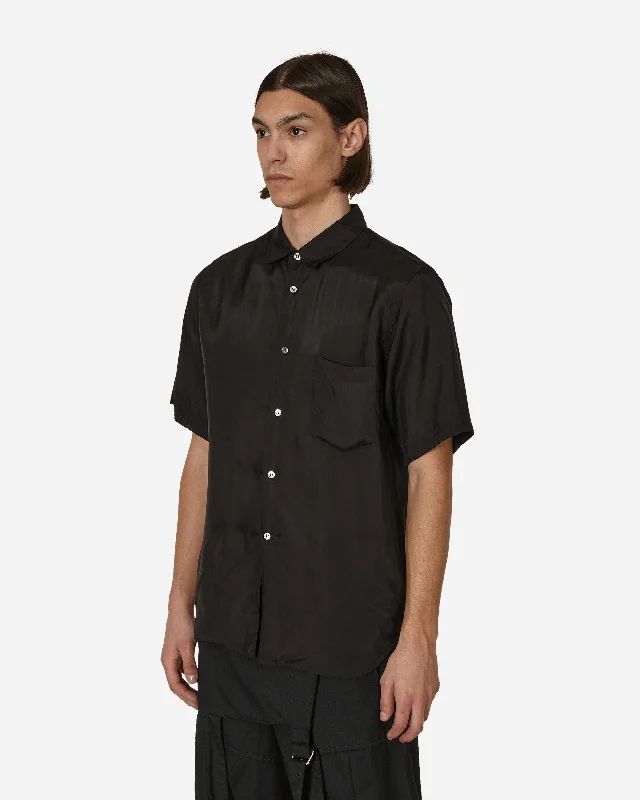 Cupro Shortsleeve Shirt Black