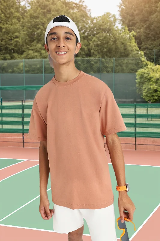 Cork Basic Oversized Boys T-shirt