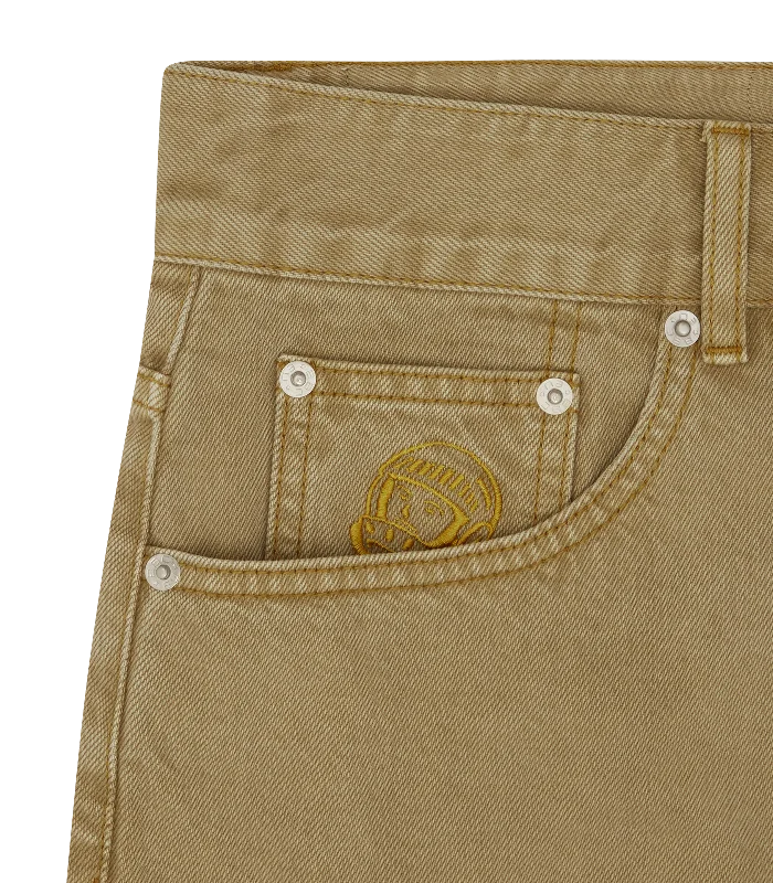 DIAMONDS & DOLLARS SELVEDGE DENIM PANT - SAND