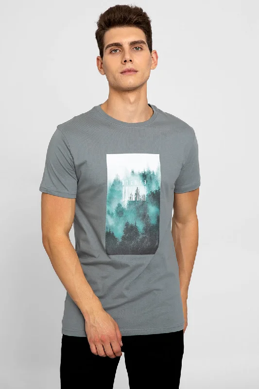 Exhale Grey T-Shirt