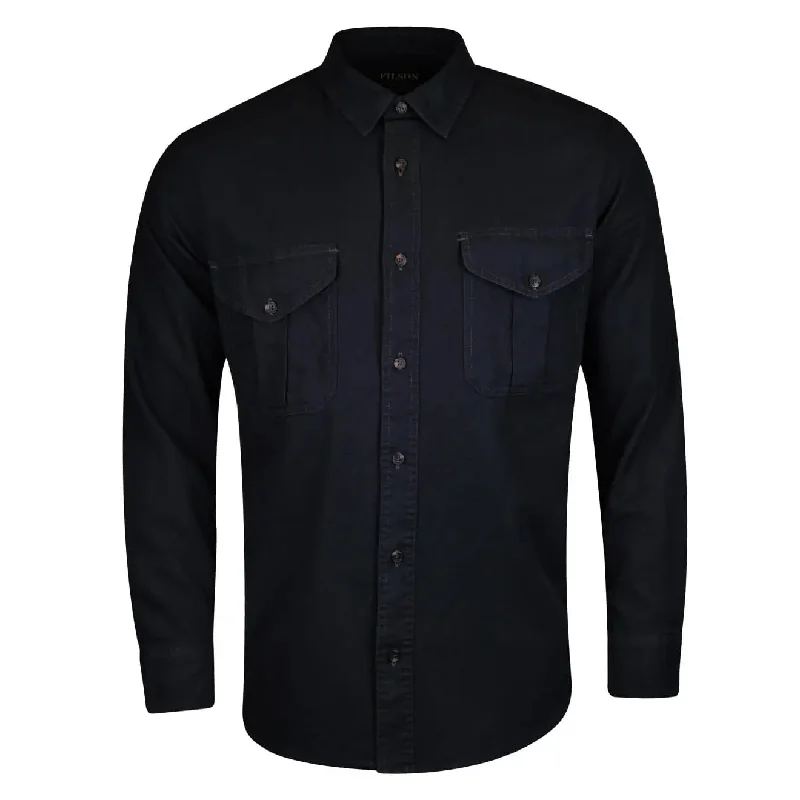 Filson Lightweight Alaskan Guide Shirt Midnight Navy