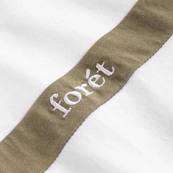 Foret Go T-Shirt White / Slate