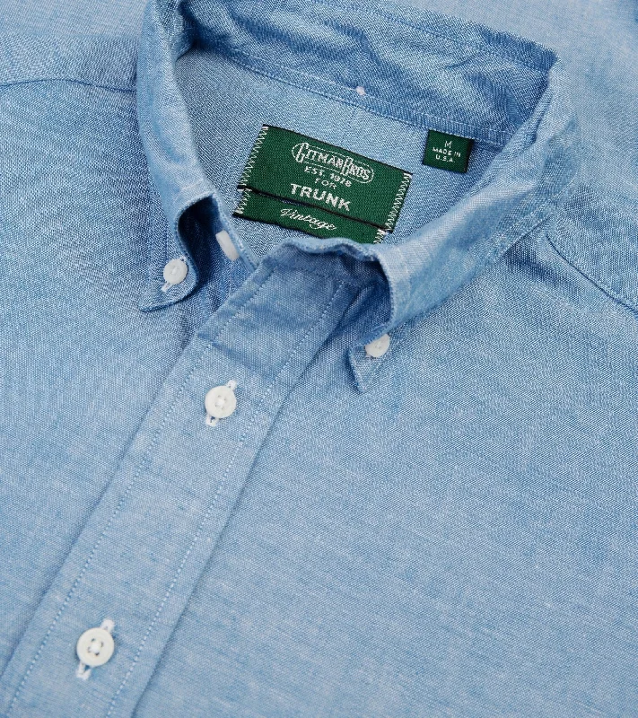 Gitman Vintage Chambray Shirt: Blue