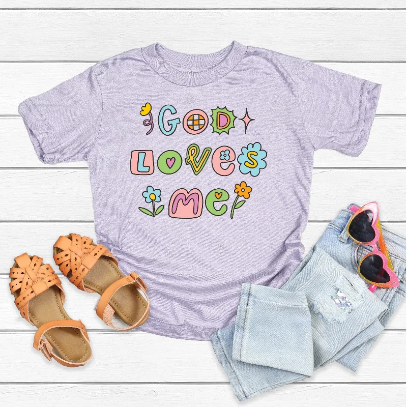 God Loves Me Youth Tee