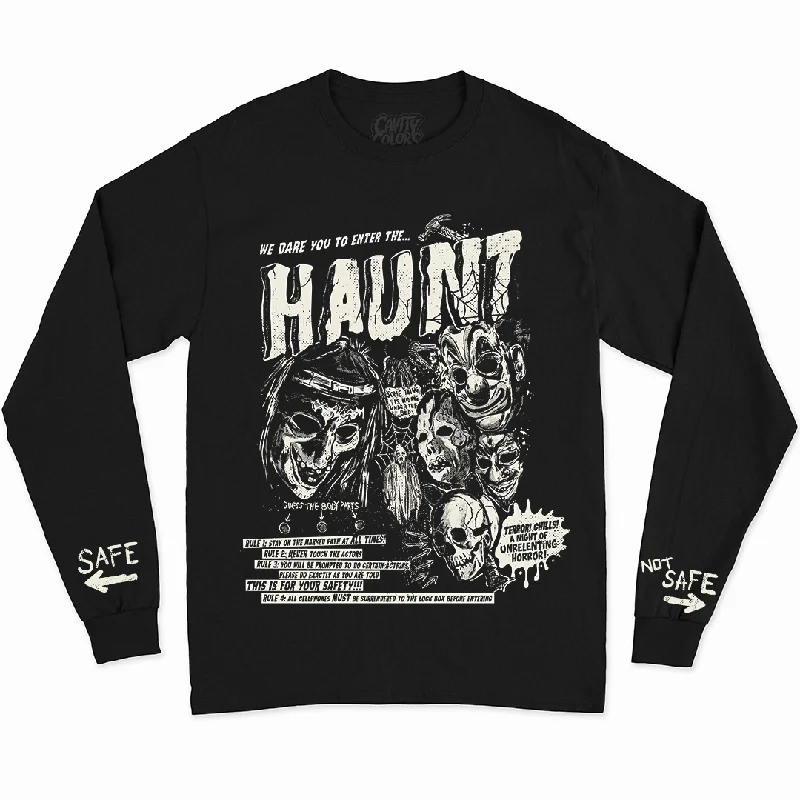 HAUNT: CLASSIC SPOOKSHOW - LONG SLEEVE SHIRT (GLOW IN THE DARK)