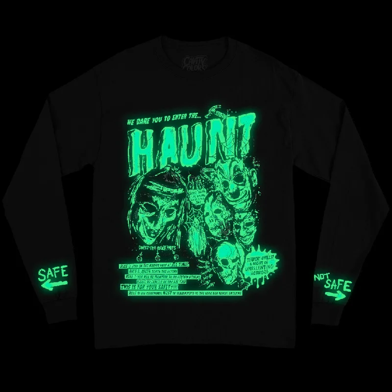 HAUNT: CLASSIC SPOOKSHOW - LONG SLEEVE SHIRT (GLOW IN THE DARK)