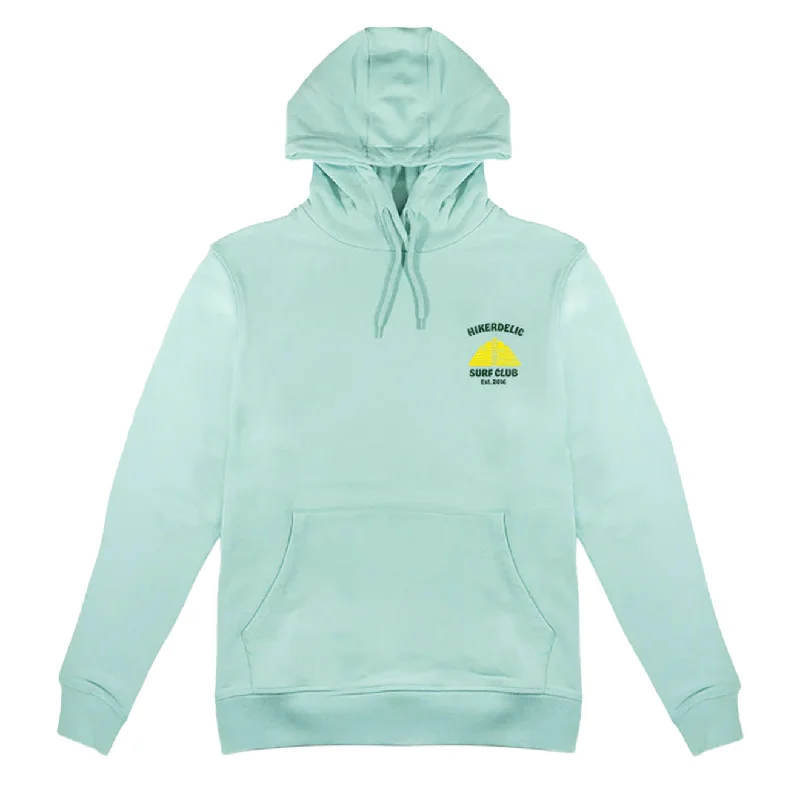 Hikerdelic Surf Meets Street Hoodie Sea Foam