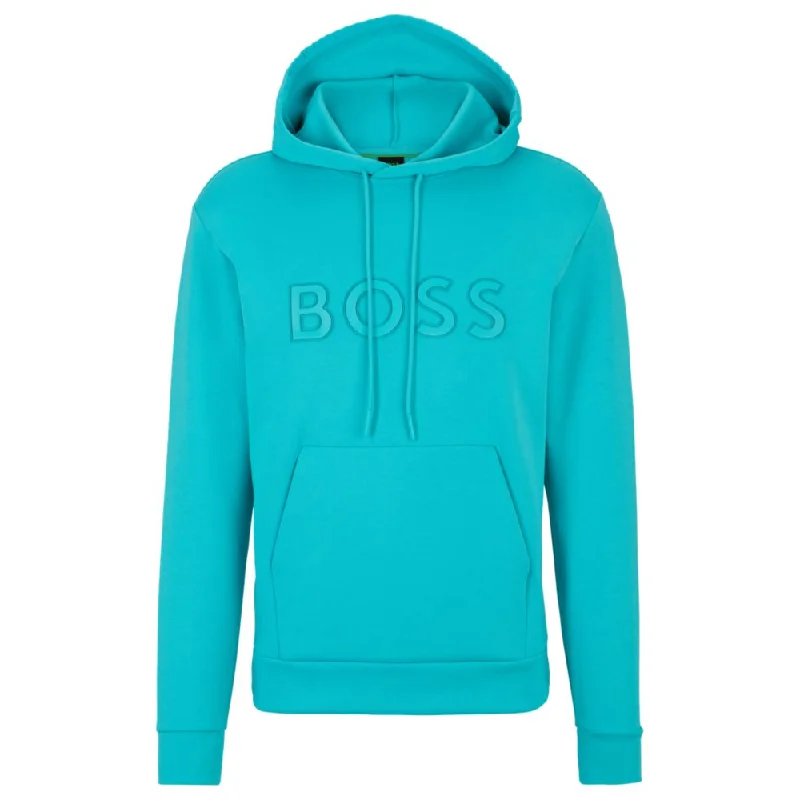 Hoodie with logo print