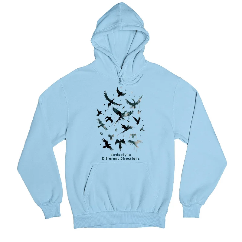 Hoodie - Birds Fly In Different Directions