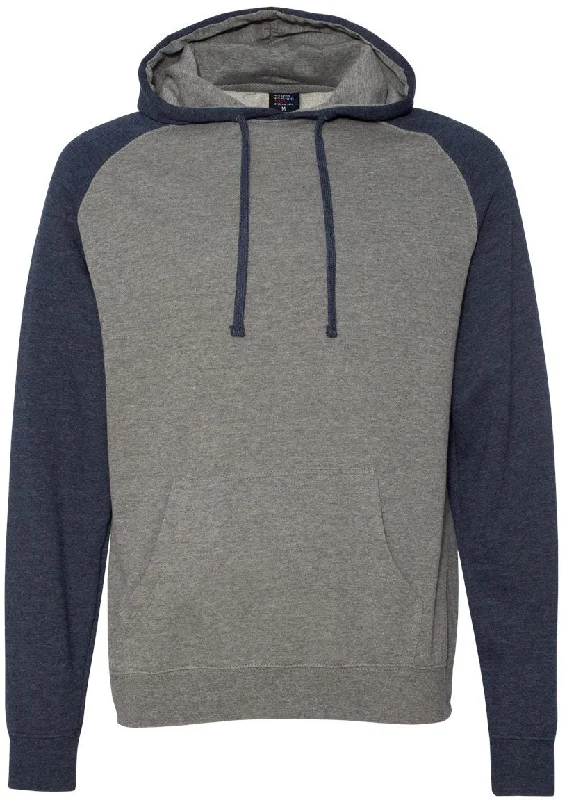 Gunmetal Heather/Classic Navy Heather / S