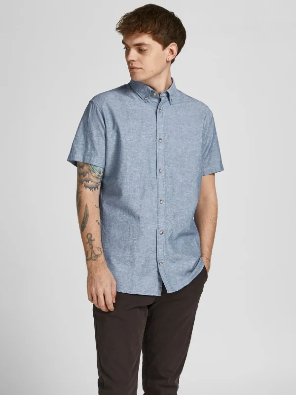 JJ Summer Shirt - Faded Denim