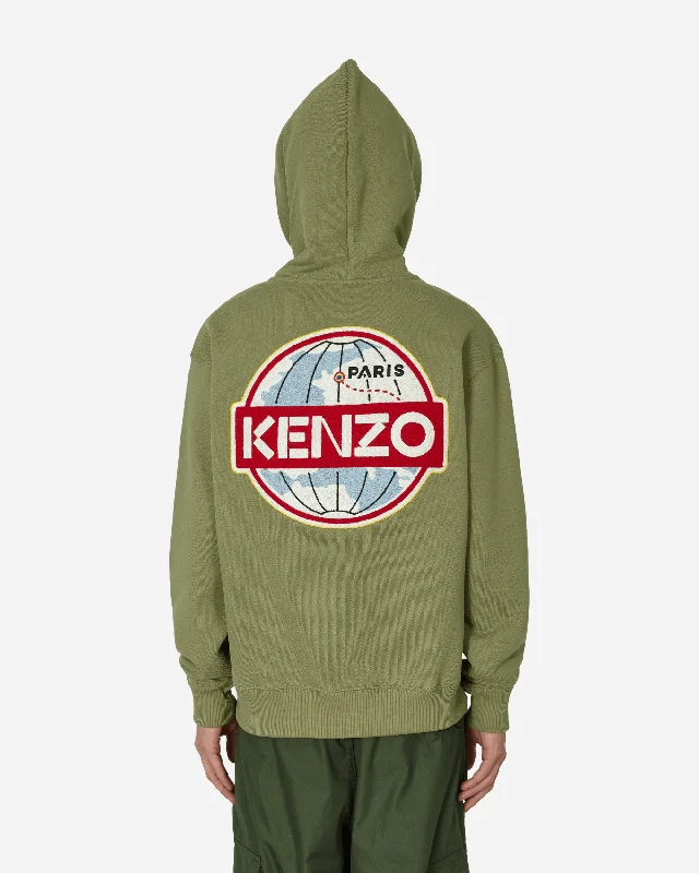 Travel Hooded Sweatshirt Sage Green