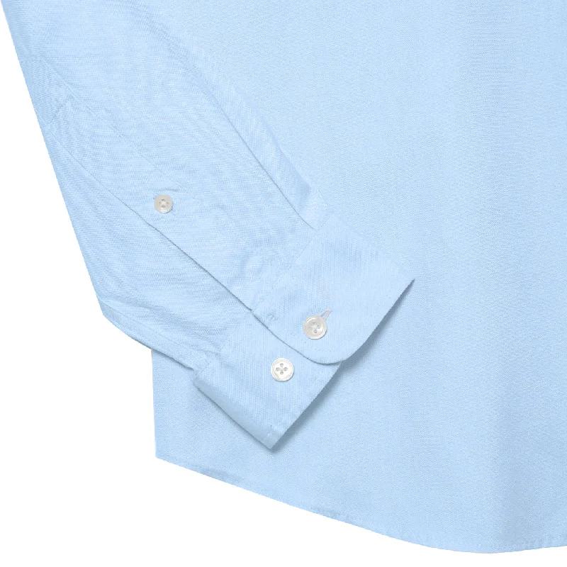 Lacoste L/S Cotton Shirt Bleu Ciel