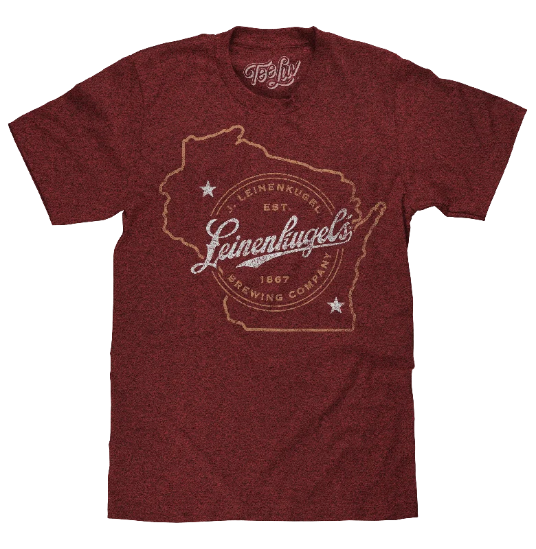 Leinenkugel's Wisconsin T-Shirt - Red