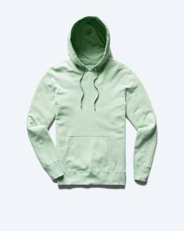 Lightweight Terry Slim Pullover Hoodie