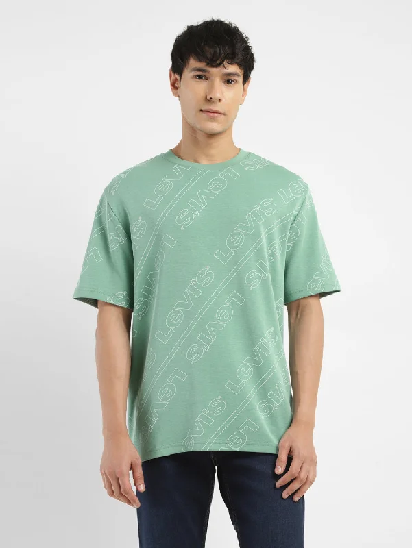 Men's Brand Logo Crew Neck T-shirt