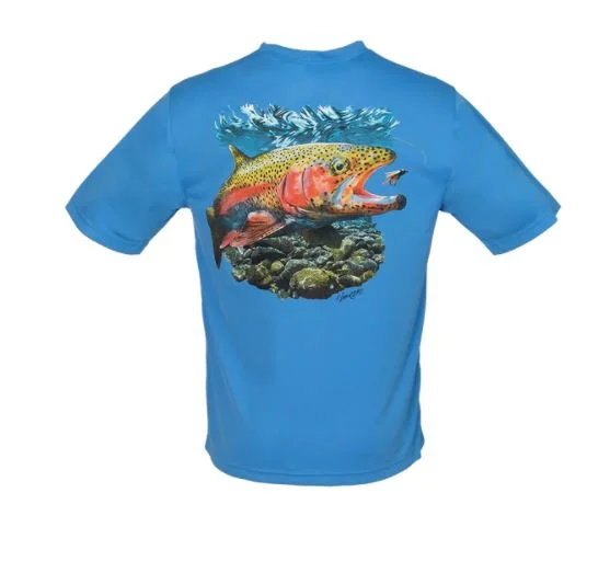 Men's Hook M' Freshwater Short Sleeve Performance Shirt