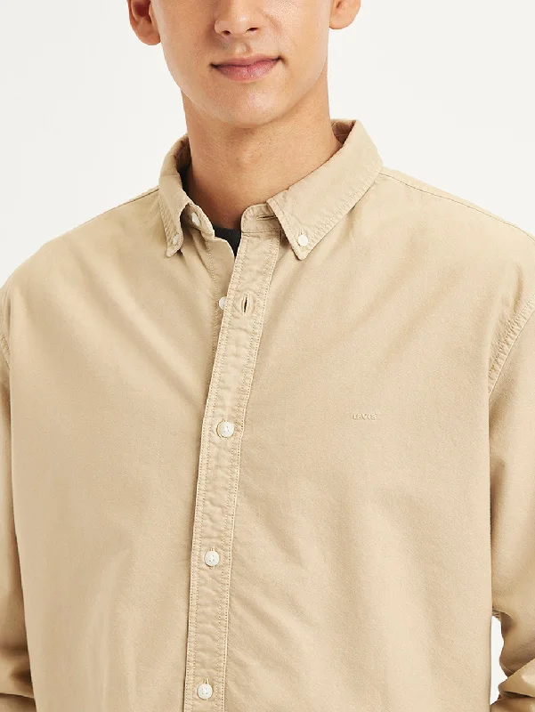 Men's Solid Regular Fit Shirt