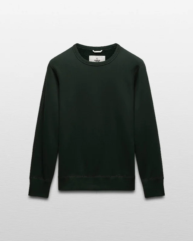 Midweight Terry Slim Crewneck