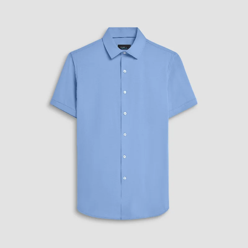 MILES Solid OoohCotton Short Sleeve Shirt