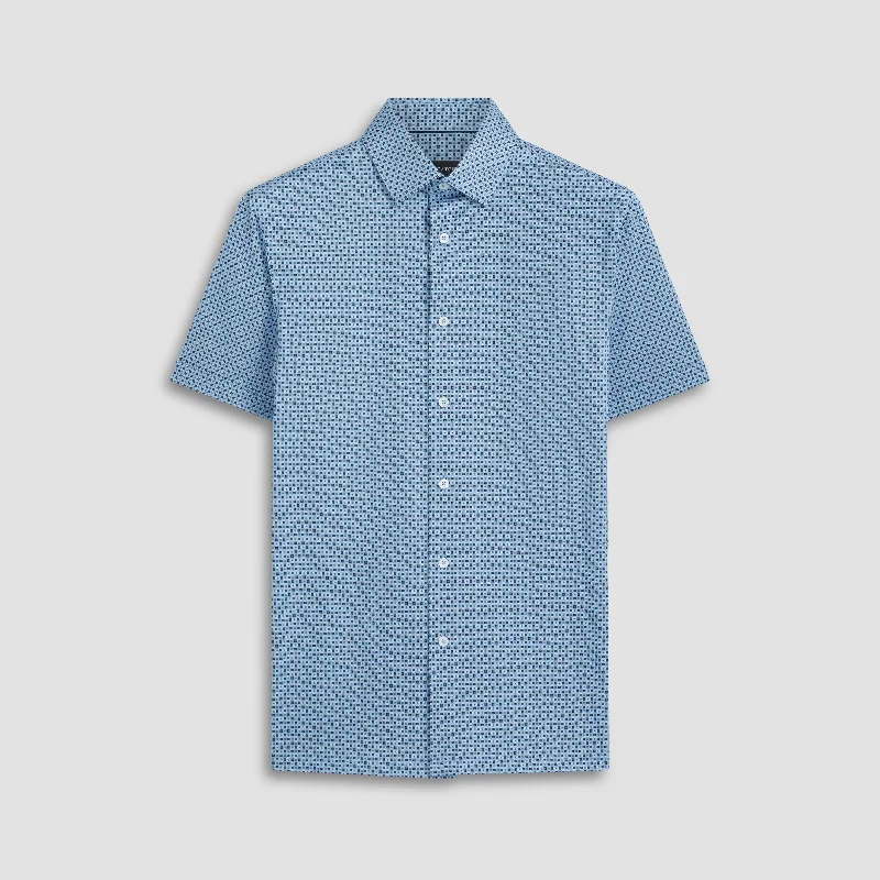 Milo Geometric OoohCotton Short Sleeve Shirt