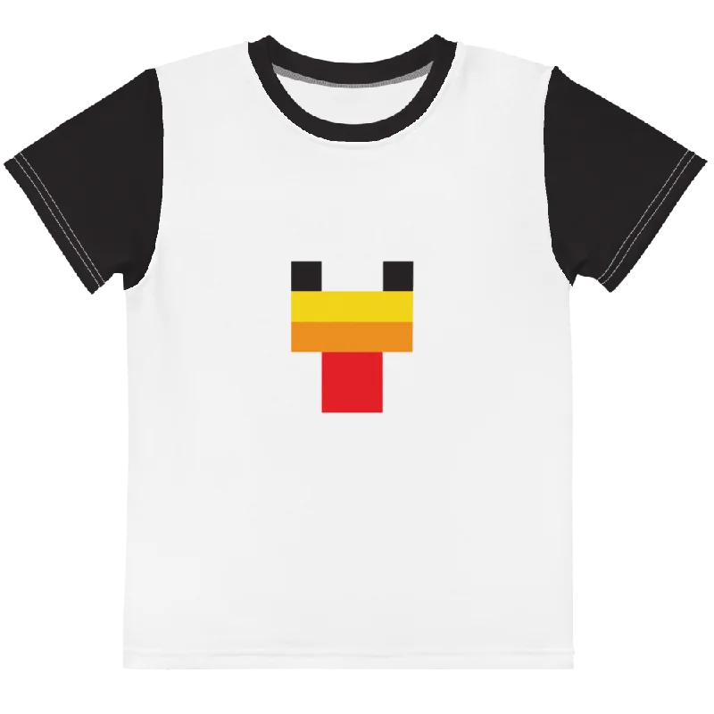 Minecraft Chicken Kids Short Sleeve T-Shirt