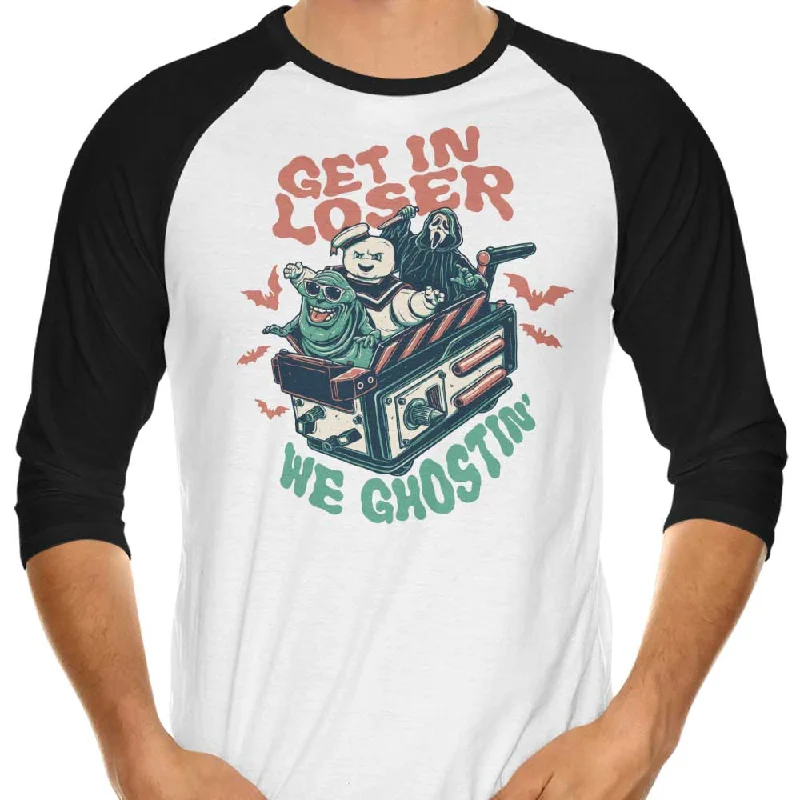 We Ghostin' - 3/4 Sleeve Raglan T-Shirt