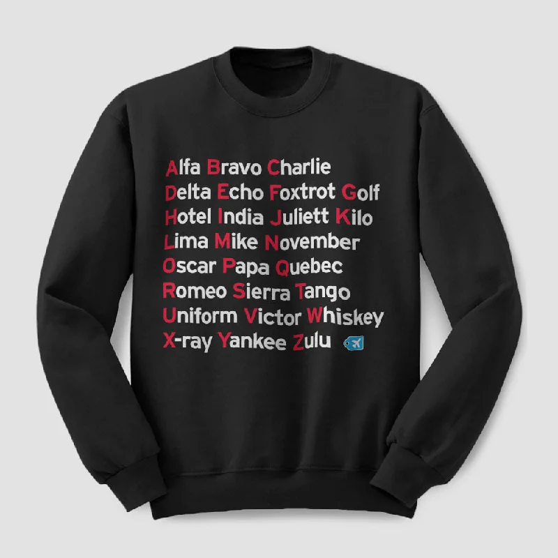 NATO Phonetic Alphabet - Sweatshirt