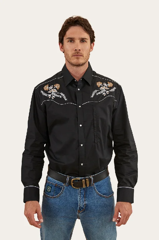 Neilson Mens Western Shirt - Black