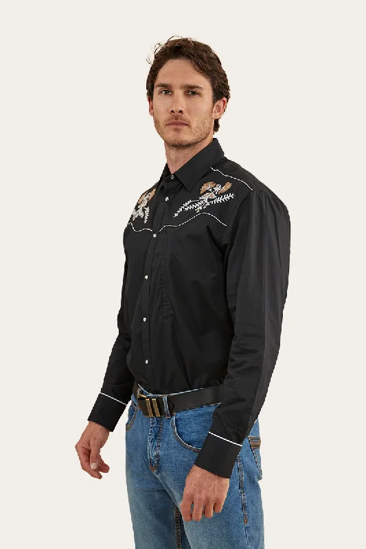 Neilson Mens Western Shirt - Black