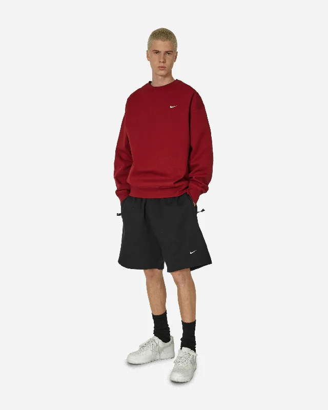 Solo Swoosh Crewneck Sweatshirt Team Red