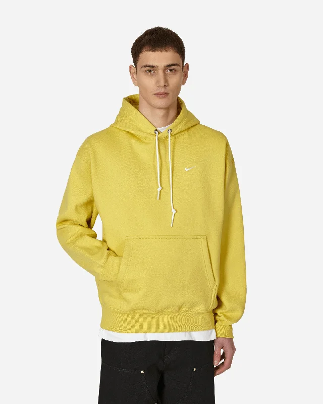 Solo Swoosh Hooded Sweatshirt Yellow