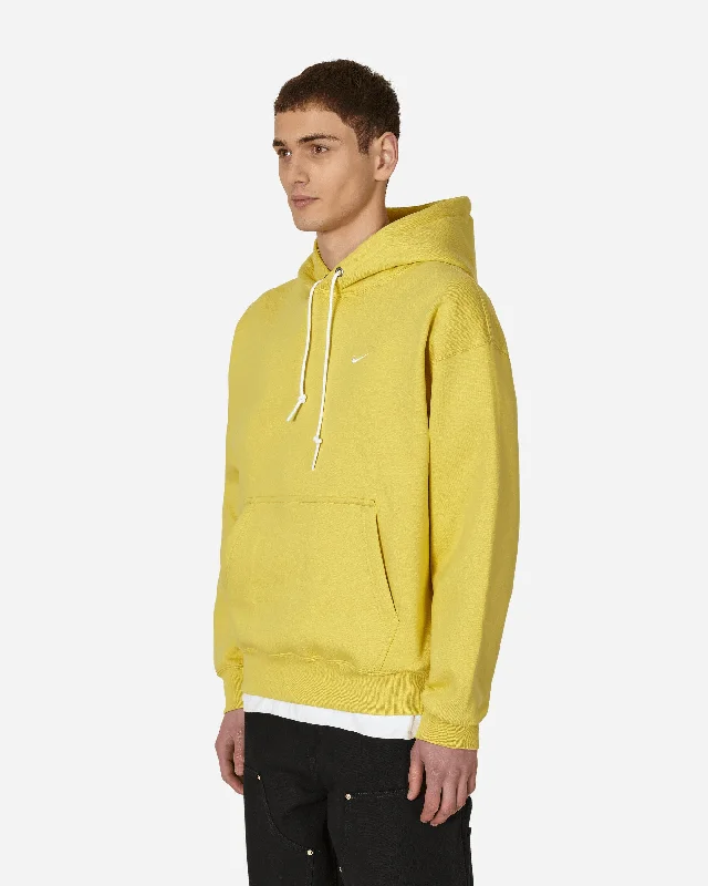 Solo Swoosh Hooded Sweatshirt Yellow