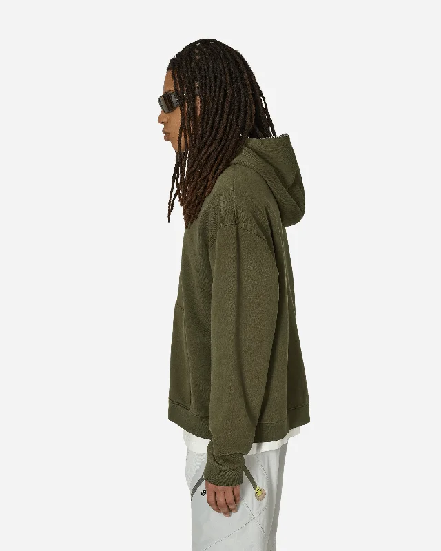 Travis Scott Full-Zip Hoodie Khaki