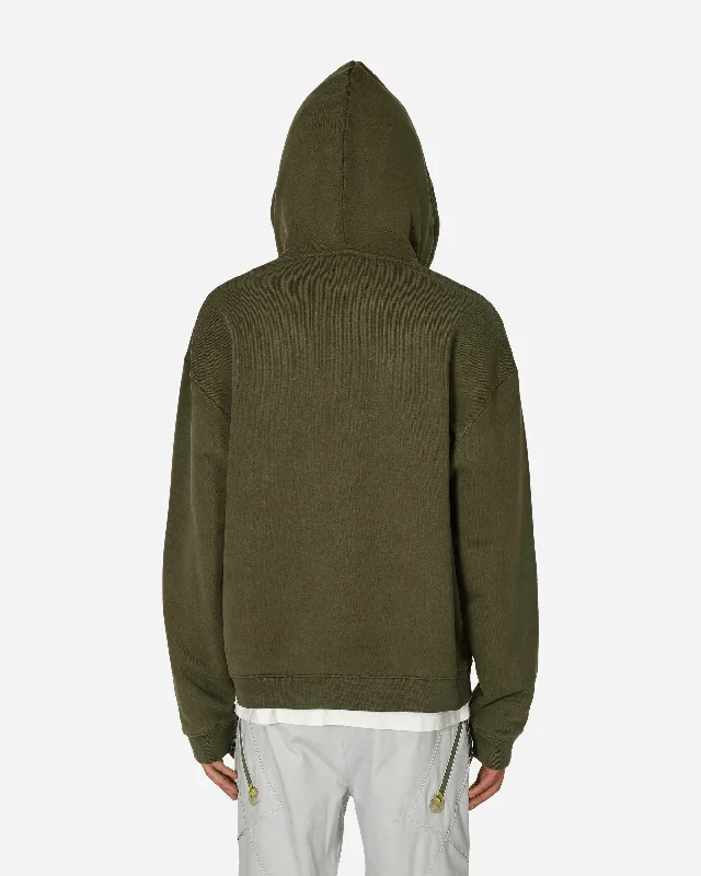 Travis Scott Full-Zip Hoodie Khaki