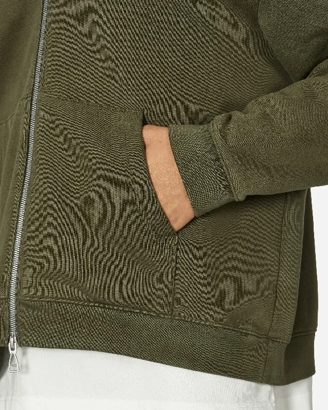 Travis Scott Full-Zip Hoodie Khaki